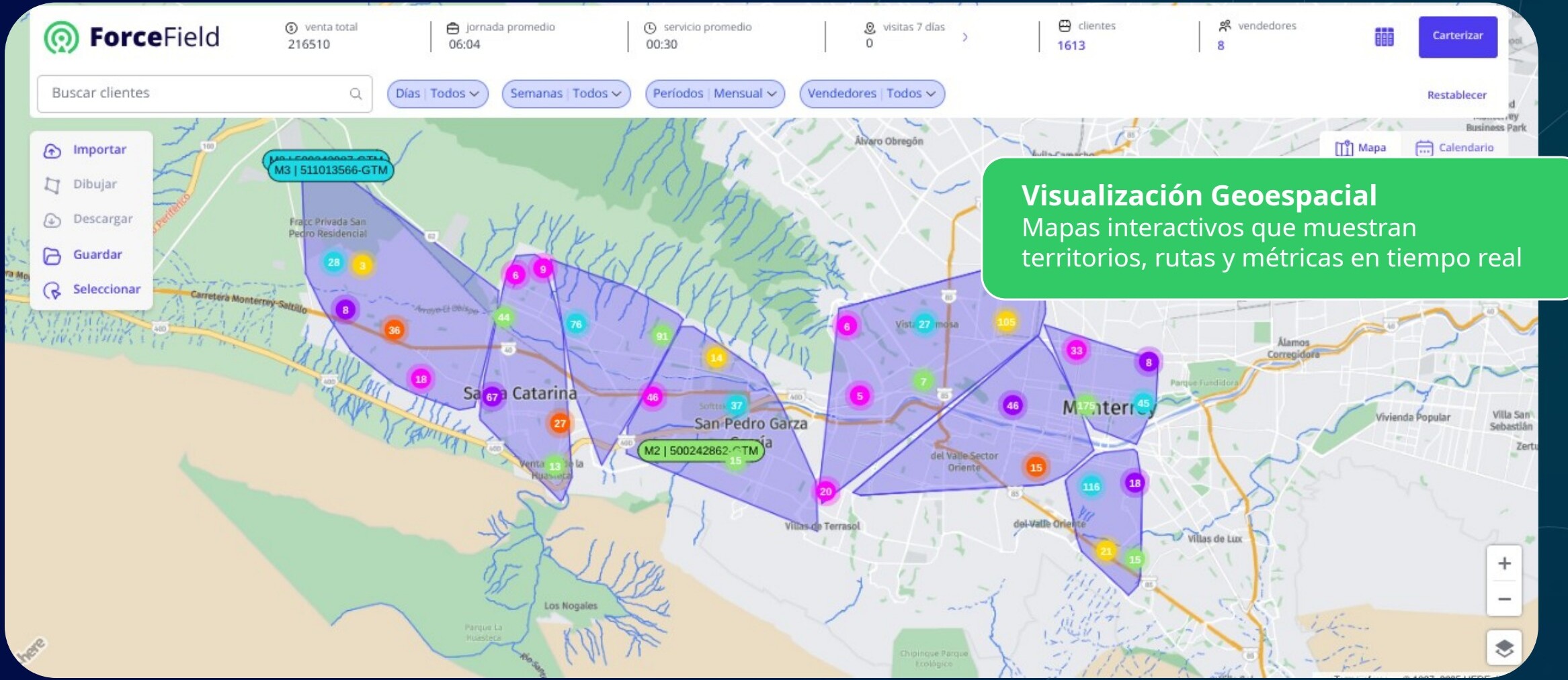 GU Trade — mapa de territorios y rutas optimizadas
